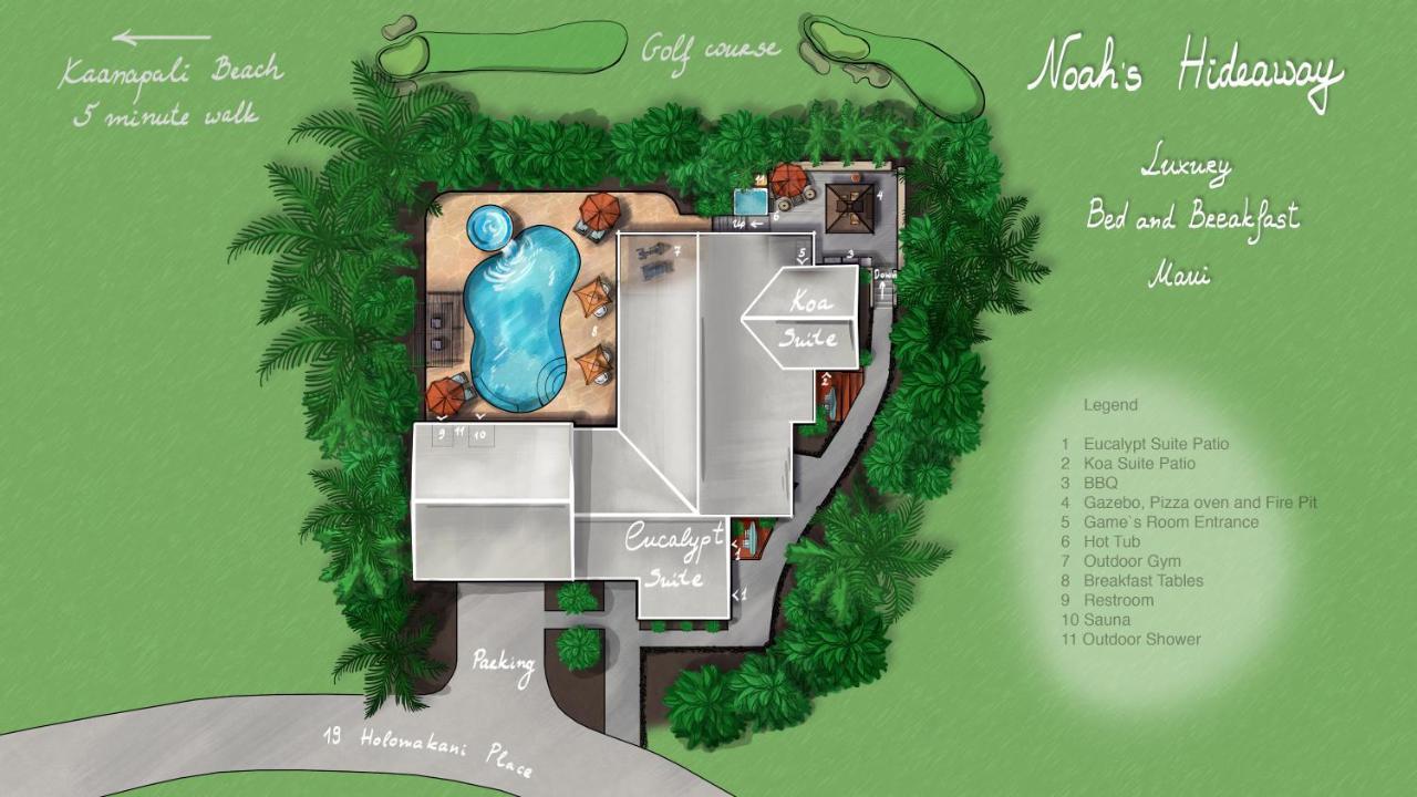 Noahs Hideaway Luxury B&B Лагайна Екстер'єр фото